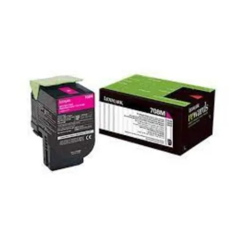 TONER LEXMARK COLOR 70C80M0 MAGENTA