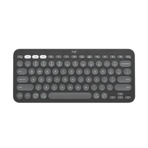 LOGITECH TECLADO K380S PEBBLE 2 GRAPHITE