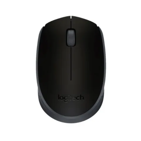 LOGITECH MOUSE M170 WIRELESS BLACK
