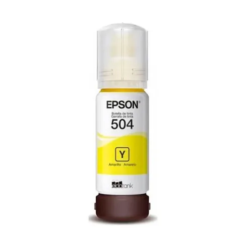 EPSON BOTELLA T504420 AMARILLO