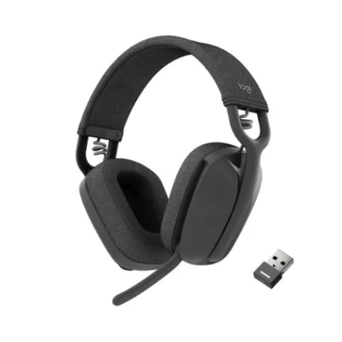 LOGITECH HEADSET ZONE VIBE US BLACK