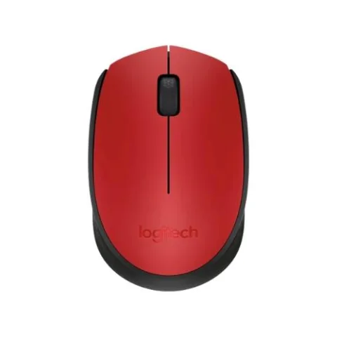 LOGITECH MOUSE M170 WIRELESS RED